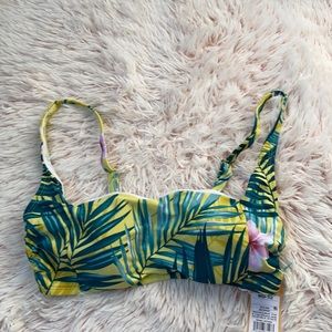 Kona Sol Women's Bikini Top - Tropical  - M (8-10)